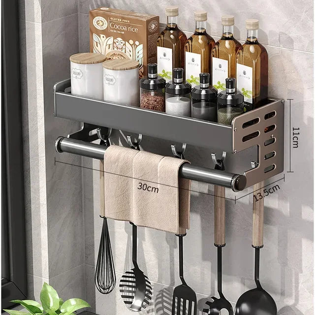 Wall-Mounted Kitchen Spice Storage Rack β Organize Smarter, Save Space