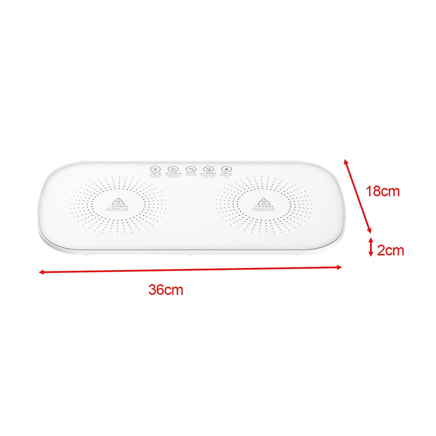 🔥 Kesoto Electric Warming Tray — Keep Your Food Perfectly Warm