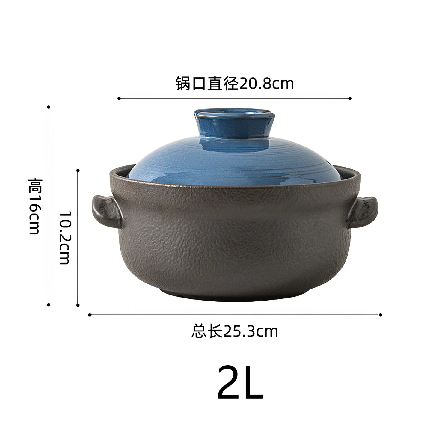 🍲 Japanese-Style Ceramic Cooking Pot