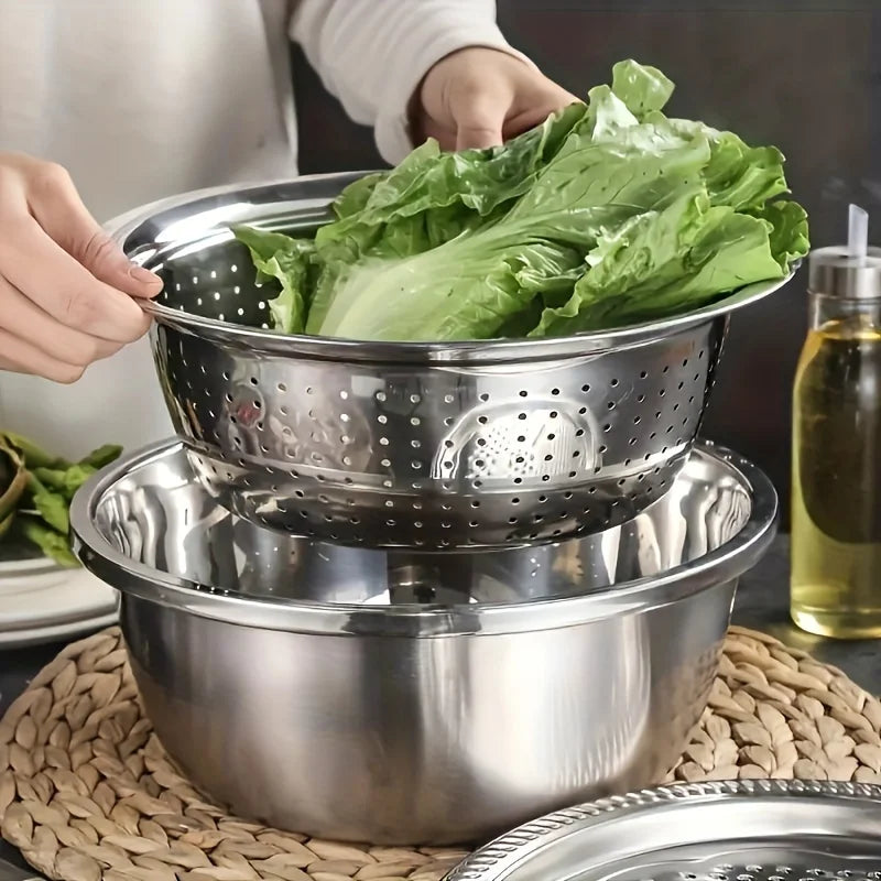 🥕 Stainless Steel Vegetable & Fruit Slicer