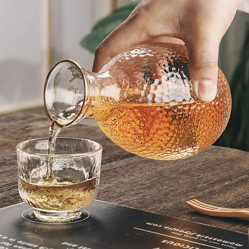 πΆ Japanese Glass Bar Set β Elegant Sake & Cocktail Glassware