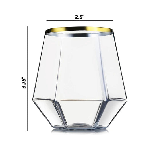 ✨ Diamond-Cut Premium Drinkware — 360ML