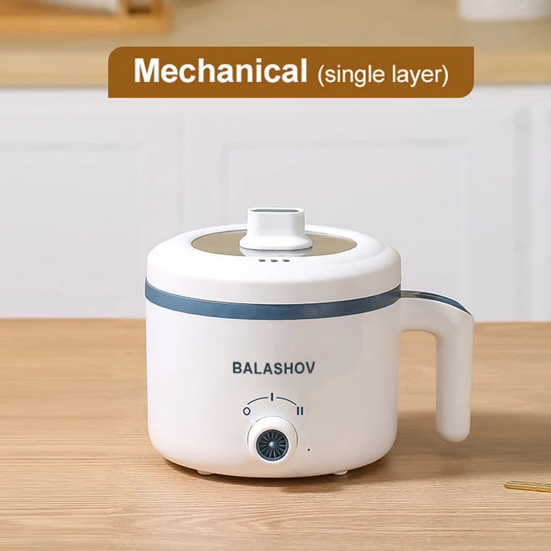 BALASHOV 1.7L Electric Rice Cooker ( Single - Double Layer ) 230V Multi Cooker Non-Stick Smart Mechanical MultiCooker