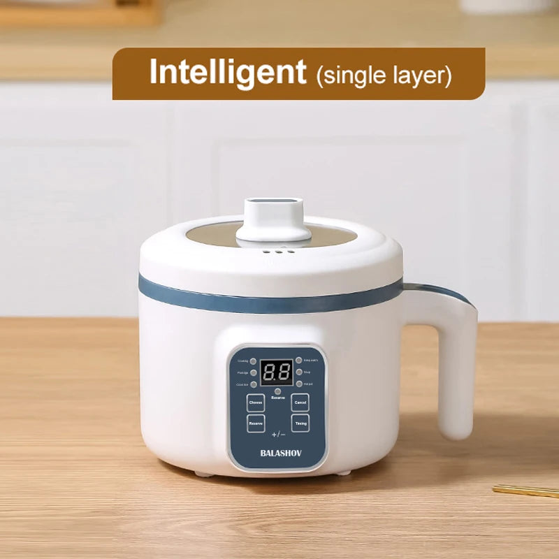 BALASHOV 1.7L Electric Rice Cooker ( Single - Double Layer ) 230V Multi Cooker Non-Stick Smart Mechanical MultiCooker