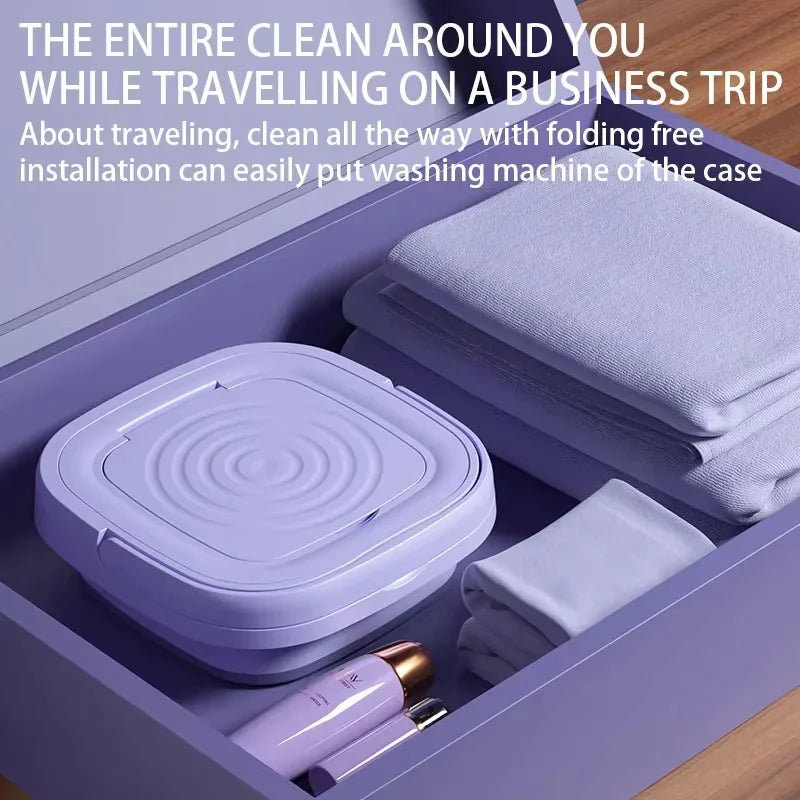 OEING Foldable Washing Machine: Your Tiny Laundry Hero