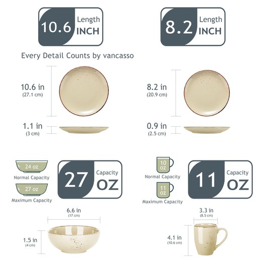 π½οΈ MALACASA NAVIA 12-Piece Ceramic Dinnerware Set β Elegant Dining Made Simple! β¨