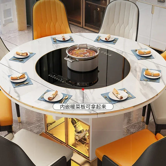 🏛 Oein Luxury Marble Dining Table – Modern Elegance for Your Home
