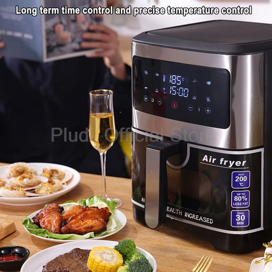 ✨ 6L Digital Air Fryer — Healthy & Crispy Cooking