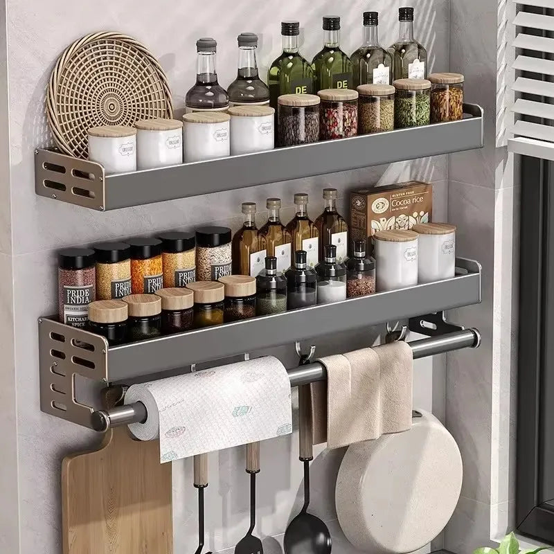 Wall-Mounted Kitchen Spice Storage Rack β Organize Smarter, Save Space