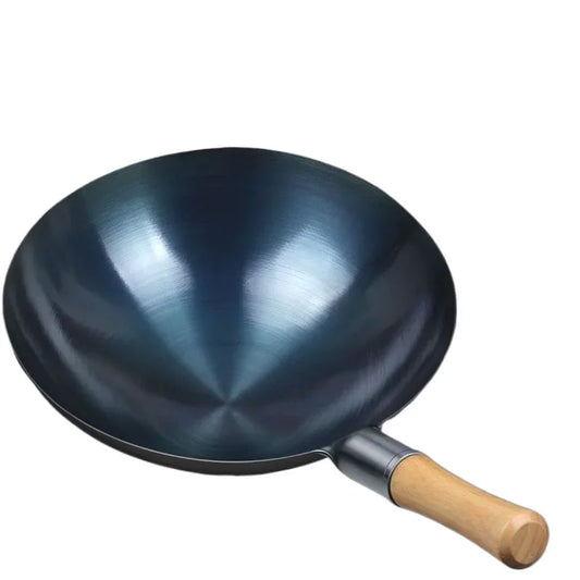 π₯ Traditional Chinese Cast Iron Wok β Uncoated, Durable & Authentic! π²β¨