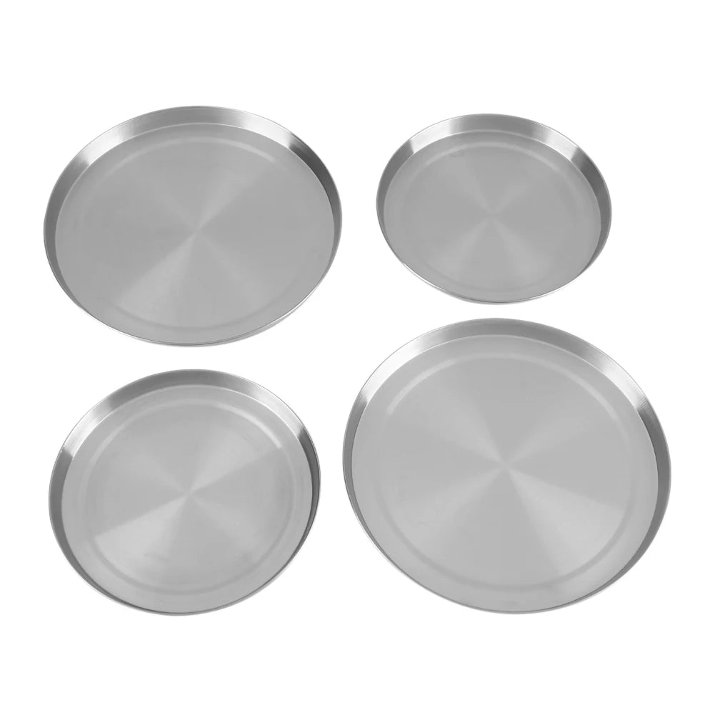 ✅ 4-Piece Stainless Steel Stove Burner Covers