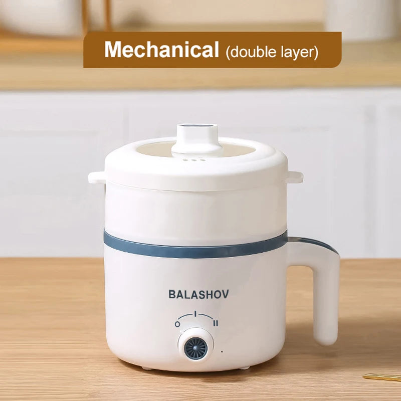 BALASHOV 1.7L Electric Rice Cooker ( Single - Double Layer ) 230V Multi Cooker Non-Stick Smart Mechanical MultiCooker