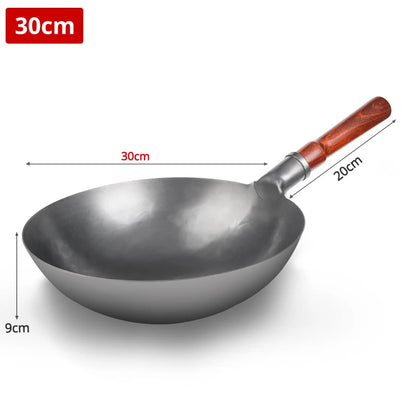 🥢 KONCO IJZEREN WOK – Traditioneel, gezond &amp; antiaanbak! 🍳