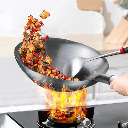 🔥 Konco Non-Coating Iron Wok – Durable, Healthy & Perfect for Everyday Cooking! 🍳✨