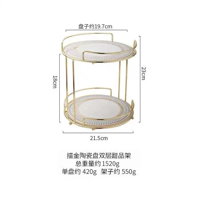 🍽 AmoryLuz Hand-Painted Bone China Dinner Set