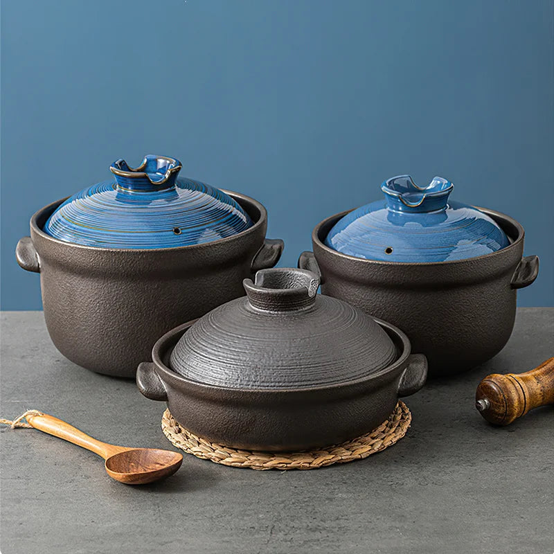 🍲 Japanese-Style Ceramic Cooking Pot