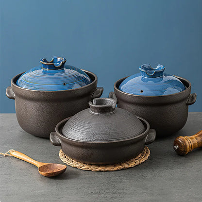 🍲 Japanese-Style Ceramic Cooking Pot