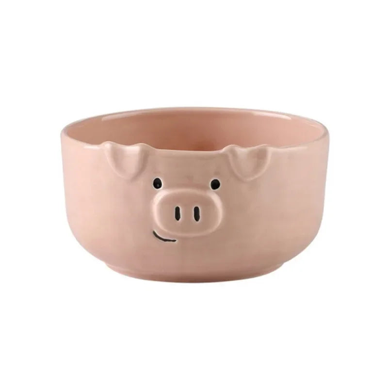 🍽️ Creatieve keramische schotel in Europese stijl – Schattig, stijlvol en functioneel! 🐷✨
