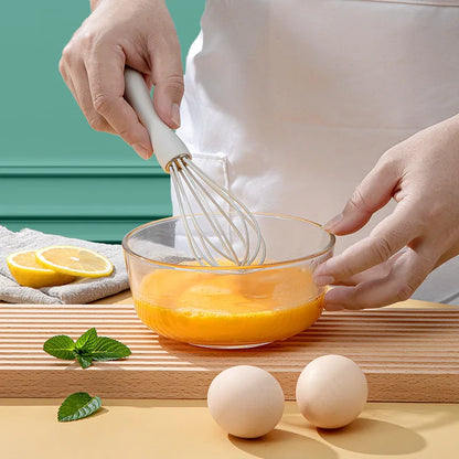🍳 Food Grade Silicone Mini Baking Tool 4-Piece Set – Mix, Brush & Clip with Ease! 🥄✨