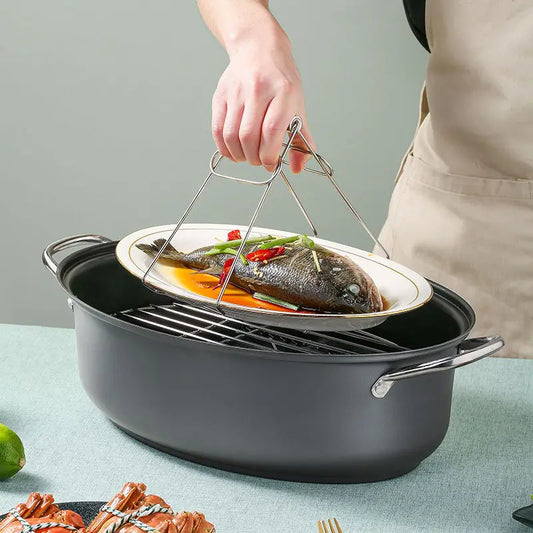 🐟 Cooker King Multi-Functional Fish Steamer — Perfectly Steamed Every Time
