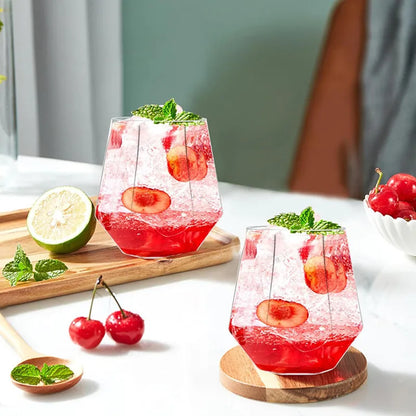 ✨ Diamond-Cut Premium Drinkware — 360ML