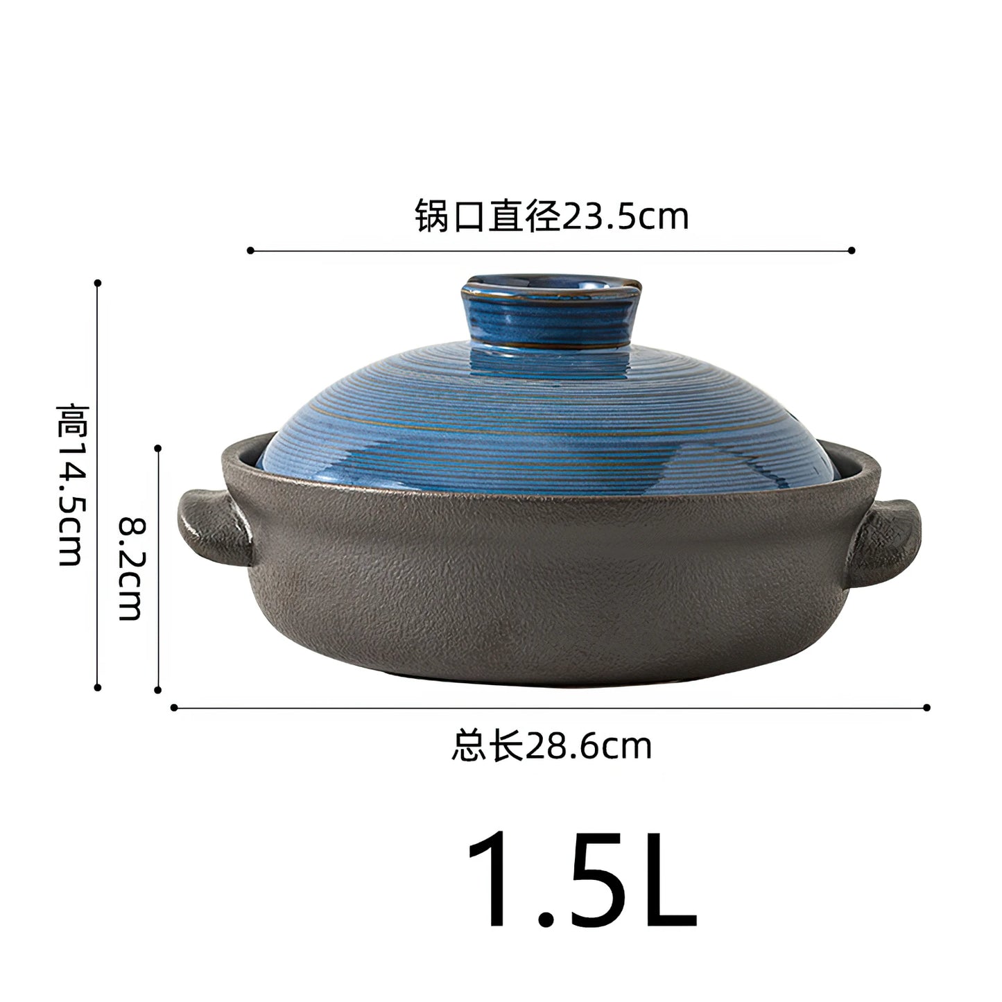 🍲 Japanese-Style Ceramic Cooking Pot