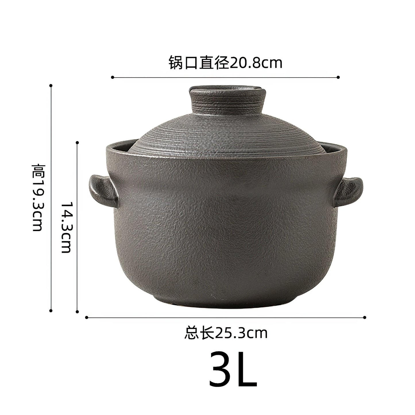 🍲 Japanese-Style Ceramic Cooking Pot
