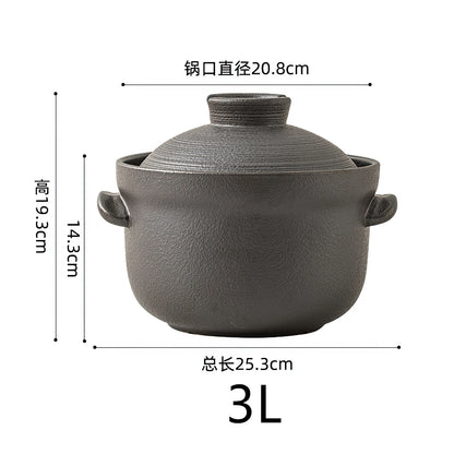 🍲 Japanese-Style Ceramic Cooking Pot