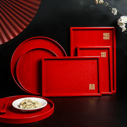 🌸 CZSAE Chinese Wedding Tableware Set — Elegant, Eco-Friendly, and Timeless