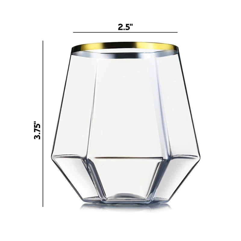 ✨ Diamond-Cut Premium Drinkware — 360ML