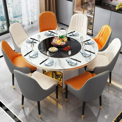 🏛 Oein Luxe Marmeren Eettafel – Moderne Elegantie voor Uw Huis