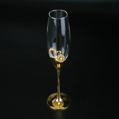 🍾 Kristallen champagne- en wijnglazen – elegante Europese stijl