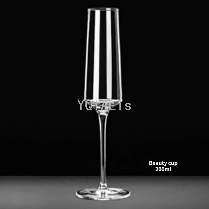 🍾 YQIALis Lead-Free Crystal Champagne Flute – Elegant & Durable