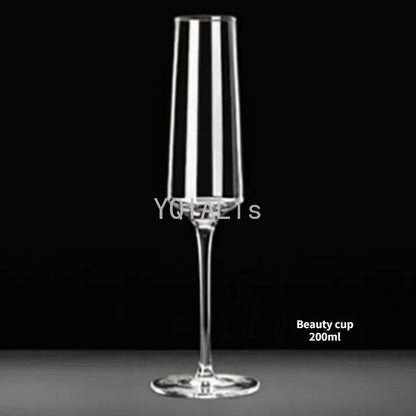 🍾 YQIALis Lead-Free Crystal Champagne Flute – Elegant & Durable