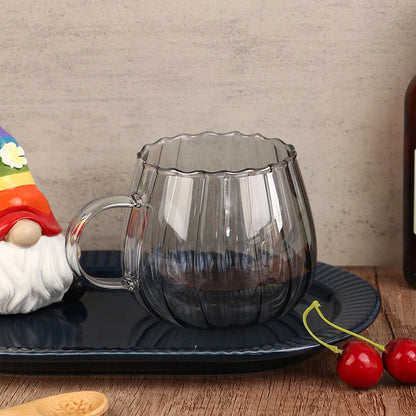 🥂 Luxury Borosilicate Glass Cup – 400ml