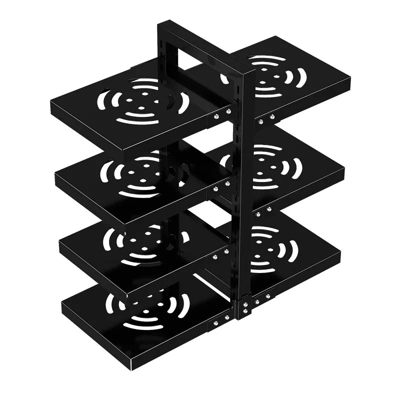 🖤 ORIO Metal Organizer Rack – Sleek, Strong & Stylish!