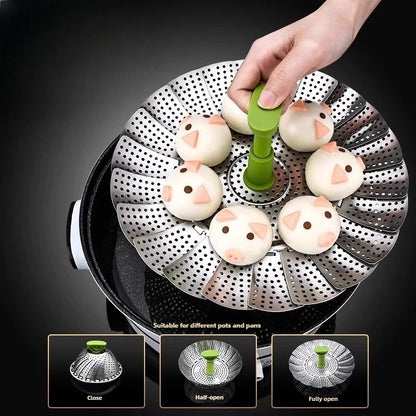 🥢 PDQ Stainless Steel Steamer Pot