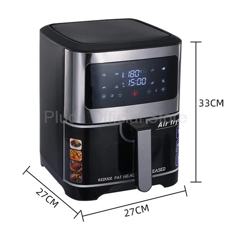 ✨ 6L Digitale Airfryer — Gezond &amp; Krokant Koken