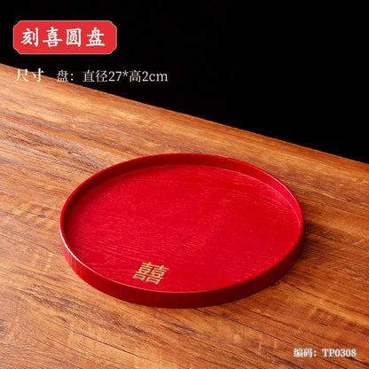 🌸 CZSAE Chinese Wedding Tableware Set — Elegant, Eco-Friendly, and Timeless