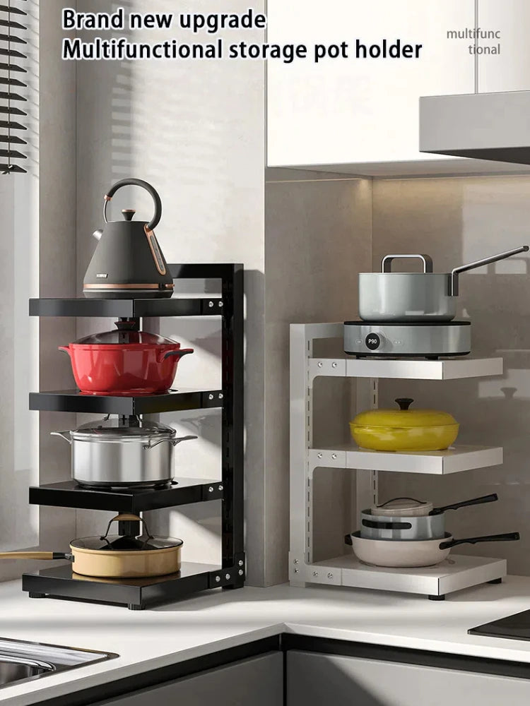 🖤 ORIO Metal Organizer Rack – Sleek, Strong & Stylish!