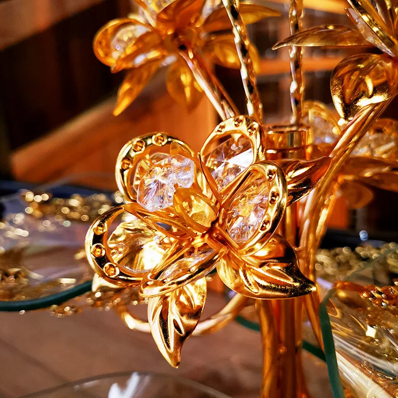 ✨ Luxe Europese decoratieve glazen schaal