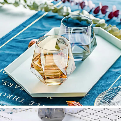 ✨ Diamond-Cut Premium Drinkware — 360ML