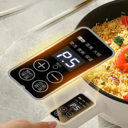 🍳 Smart Electric Stir Fry Pan – Multi-Function Cooking Pot
