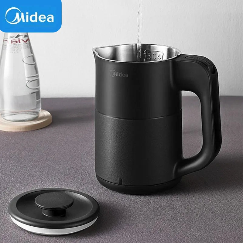 ☕ Midea 600ML Mini Electric Kettle — Fast. Safe. Travel-Ready.