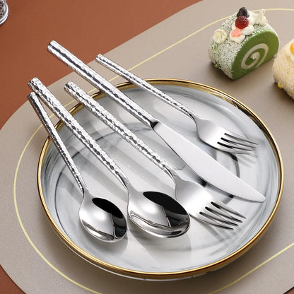 🍴 KUBAC Serviesset van RVS – Draagbare Bestekset 🍴
