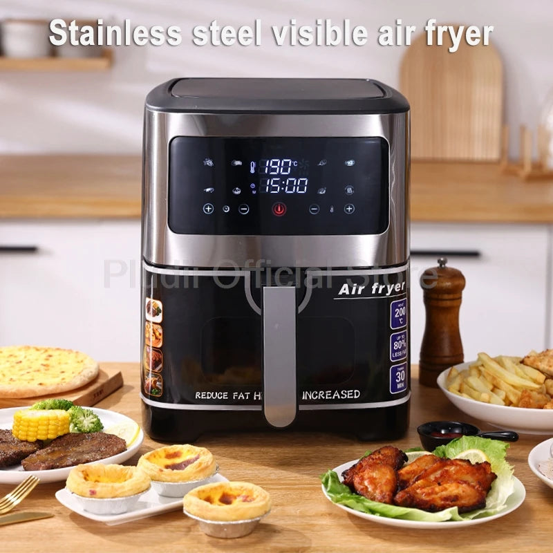 ✨ 6L Digitale Airfryer — Gezond &amp; Krokant Koken