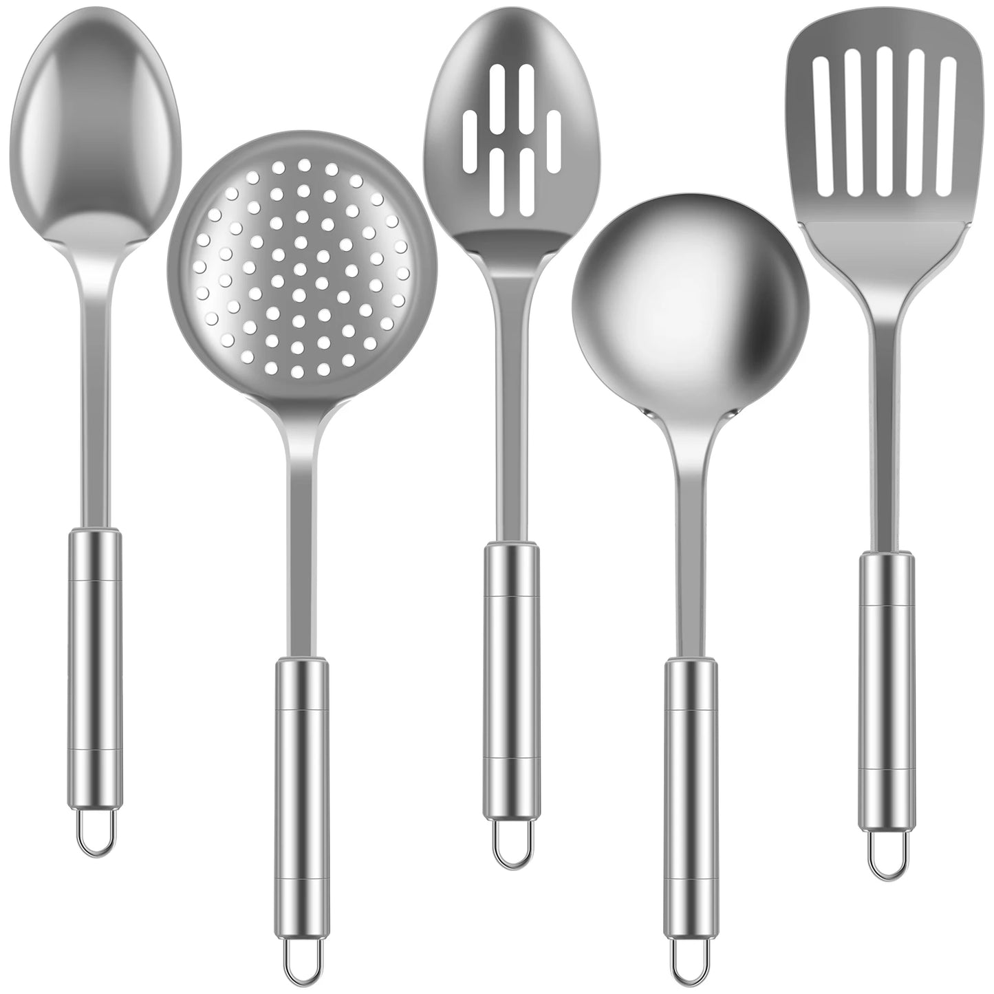 🍳 Willstar Stainless Steel Kitchen Cooking Utensils Set