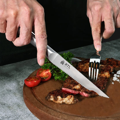 🍴 Seiko Home Stainless Steel Steak Knife Cutlery Set (4/6/8 pcs)