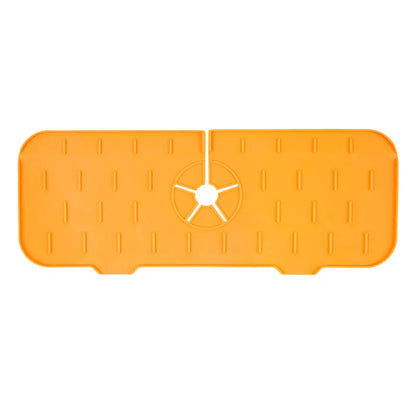 Kitchen Silicone Faucet Absorbent Mat Sink Splash Guard Drain Pad Quick Dry Countertop Protector for Bathroom Kitchen Gadgets