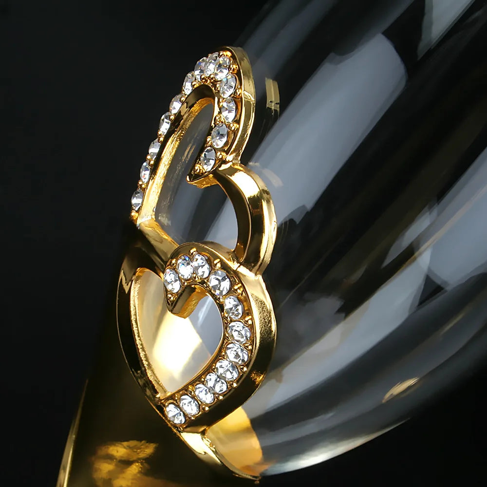 🍾 Kristallen champagne- en wijnglazen – elegante Europese stijl